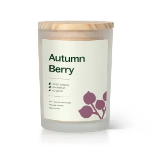 Autumn Berry Naturally Scented Candle