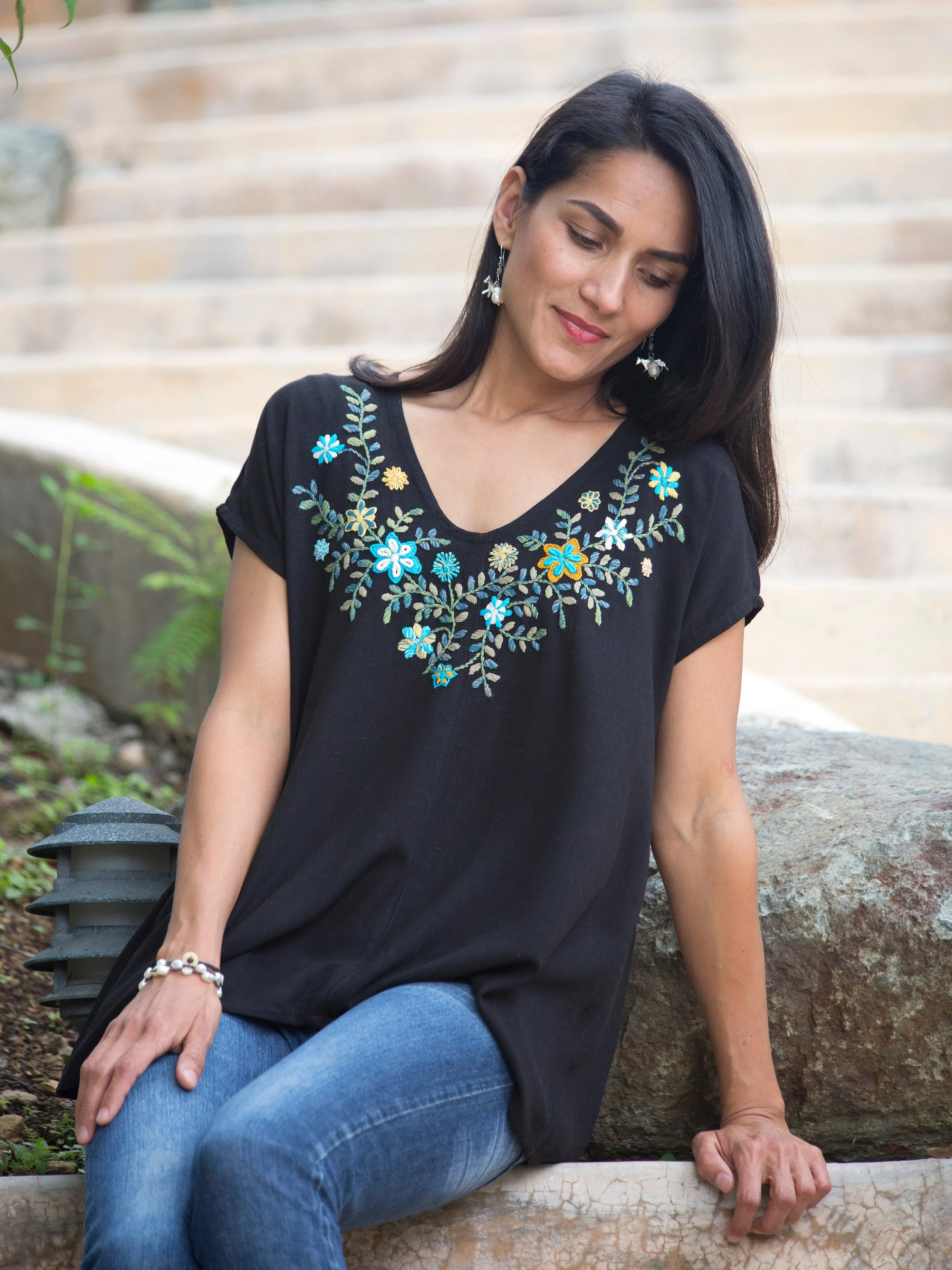 Graciela V-Neck Blouse