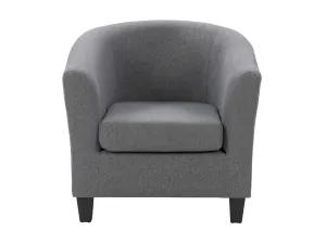 Grey Tub Chair