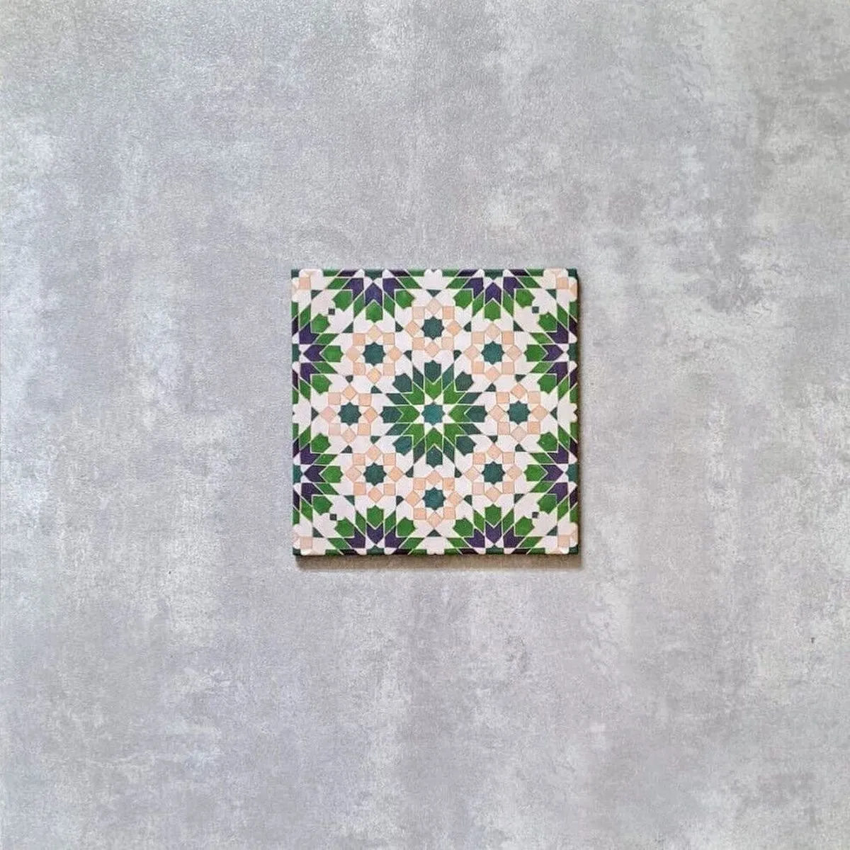 Kazhan Charm Moroccan Pattern tile 20cm x 20cm