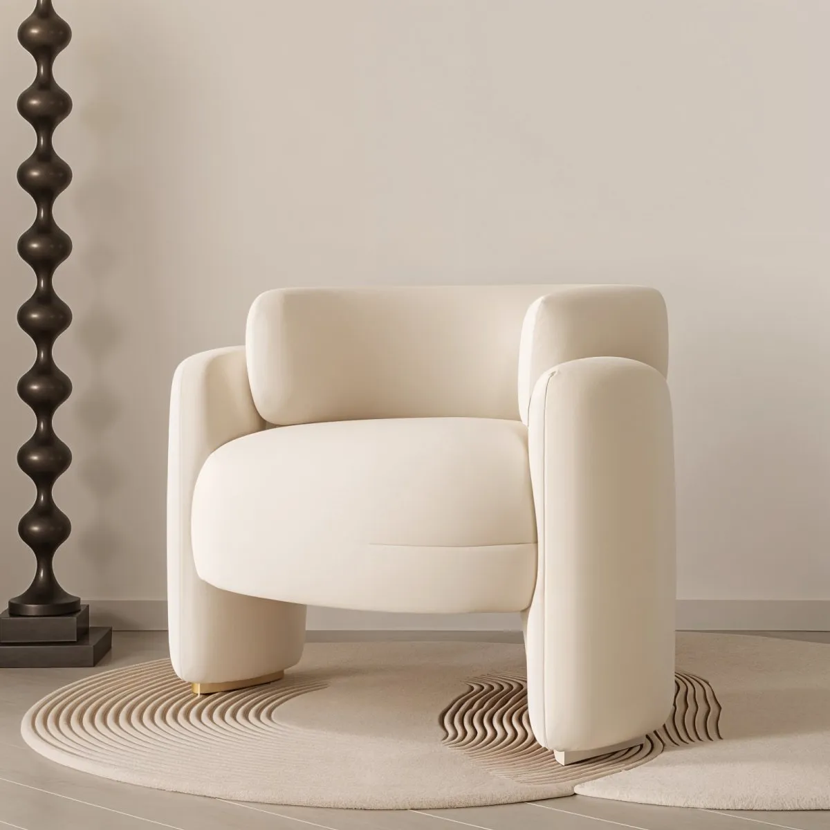 Klismos Accent Chair