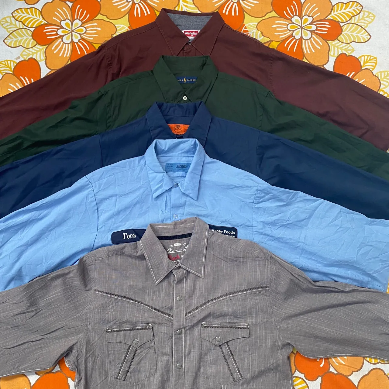 Long Sleeve Shirts - 10kg - Grade A   B