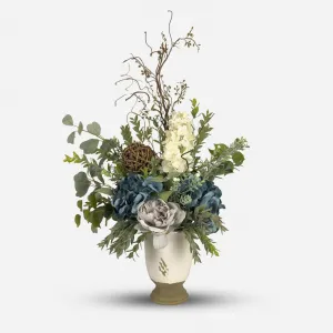 Modern Cottage-Core Floral Arrangement