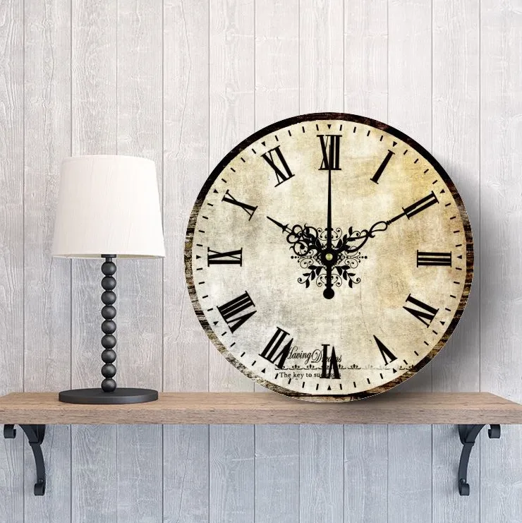 Modern Roman Numeral Decorative Clock