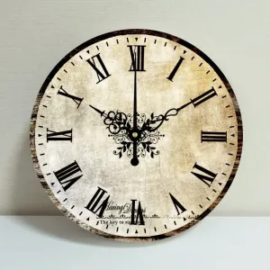 Modern Roman Numeral Decorative Clock