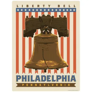 Philadelphia Pennsylvania Liberty Bell Vinyl Sticker