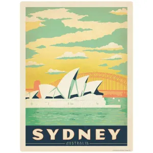 Sydney Australia Opera House Vinyl Sticker